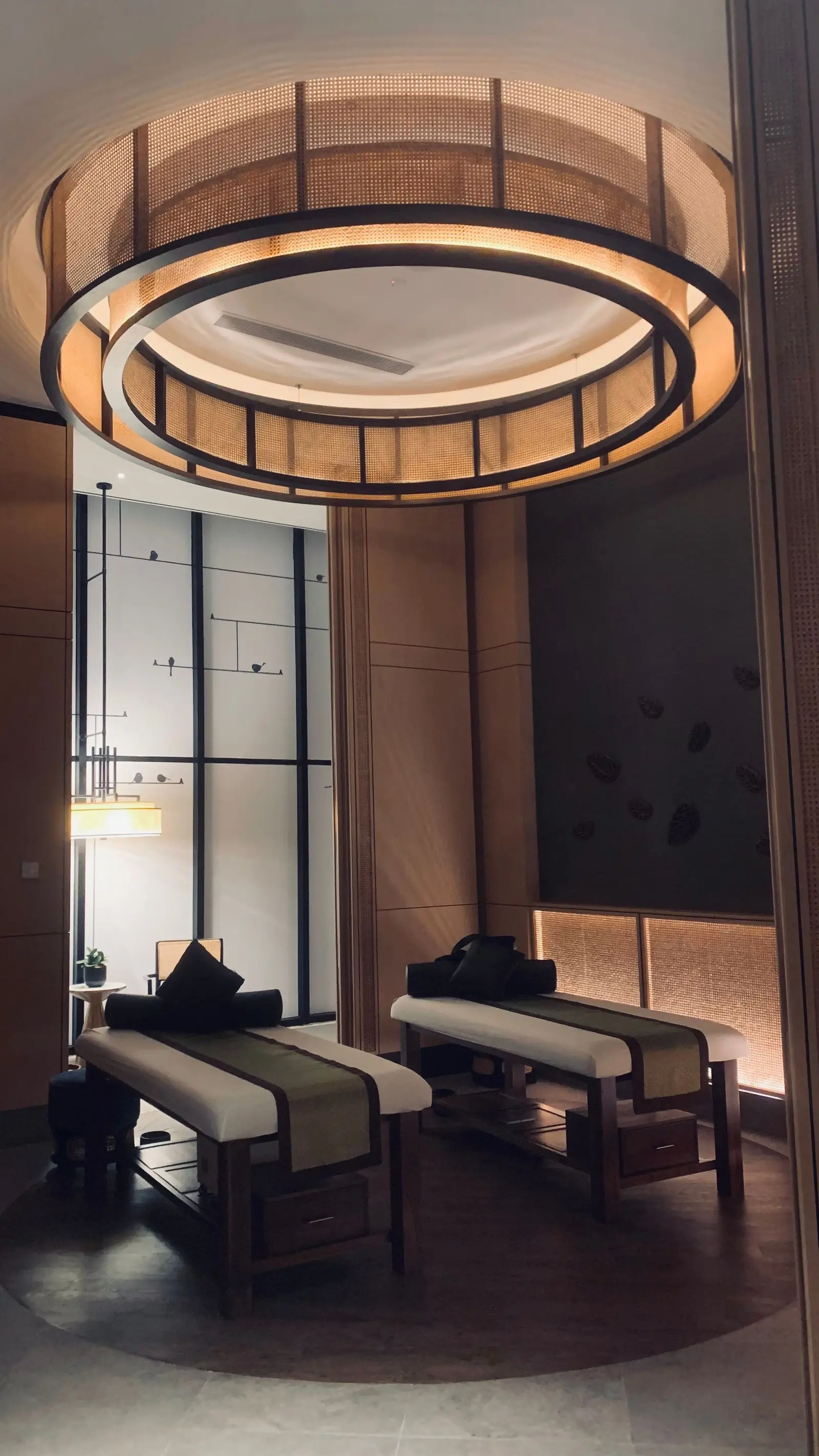 Spa treatment room with treatment beds and soft light. Med spa marketing that does not promise an outcome